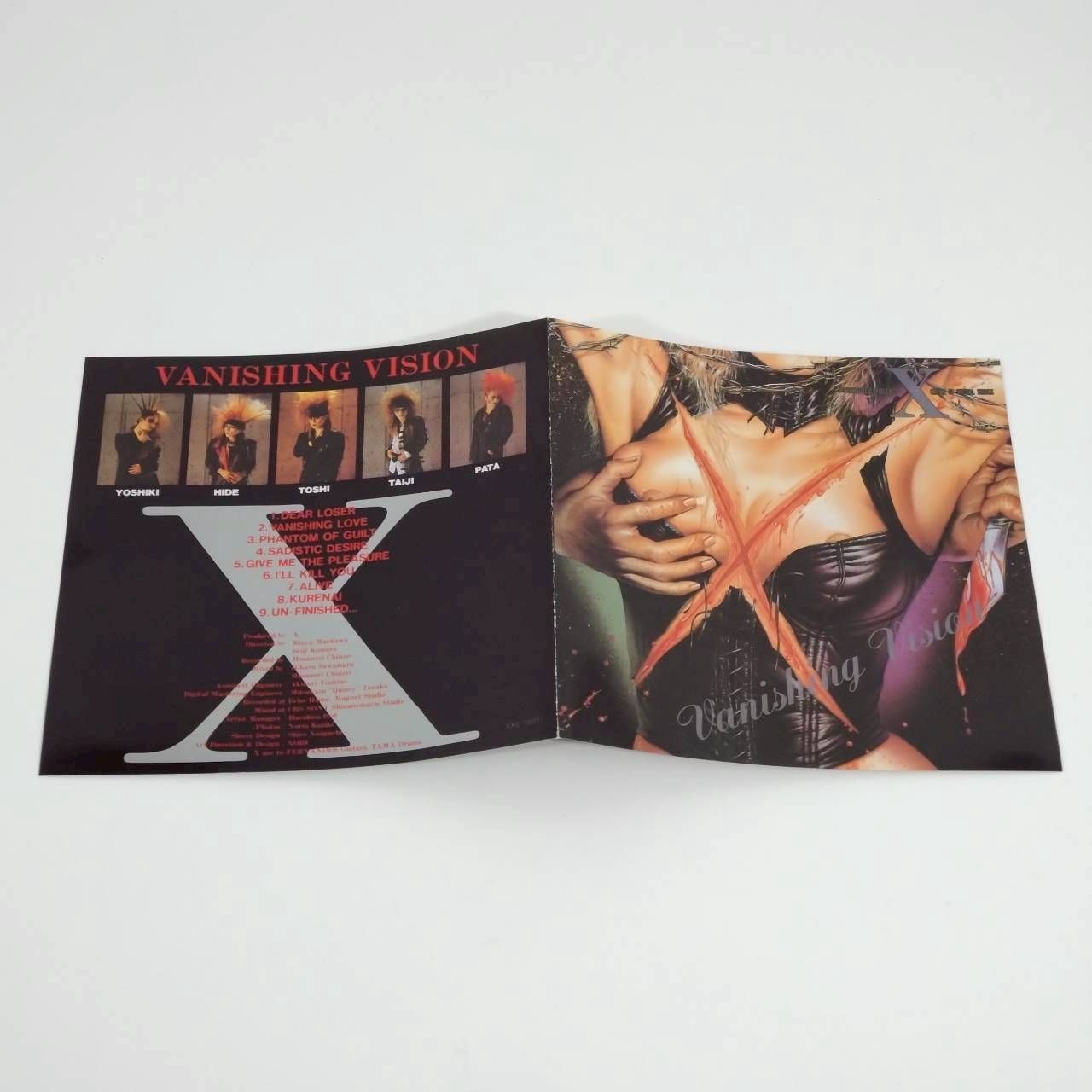 X JAPAN」 デビューアルバム『VANISHING VISION』（ヴァニシング