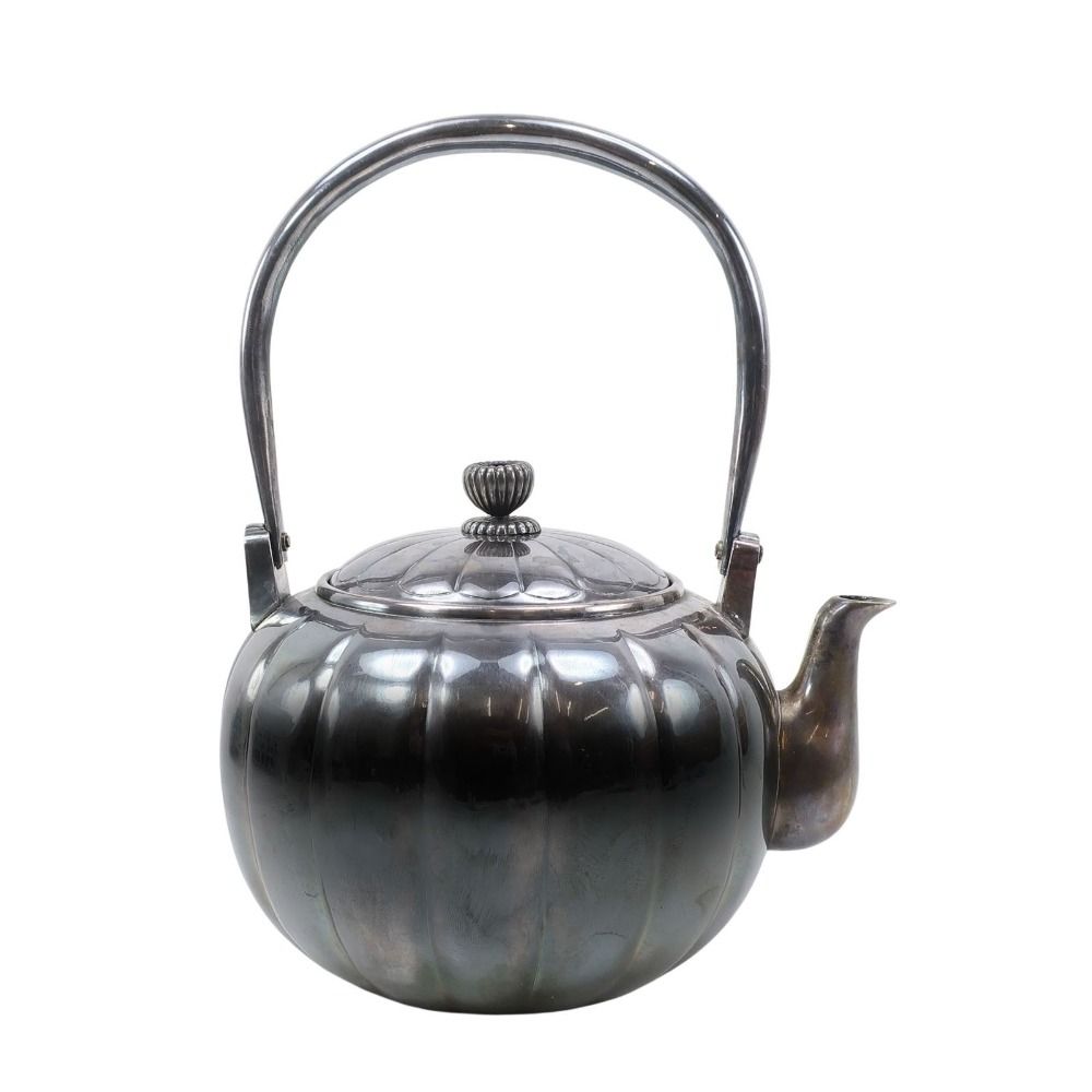 【純銀】湯沸 寺内 刻印有 純銀】湯沸 寺内 刻印有