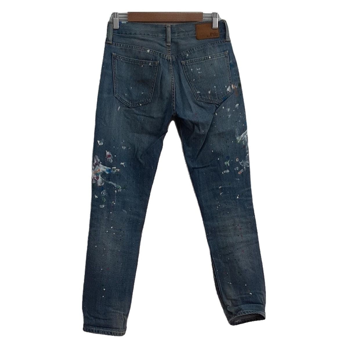 DENIM&SUPPLY RALPH LAUREN ペンキ デニム 24 美品 DENIM&SUPPLY RALPH