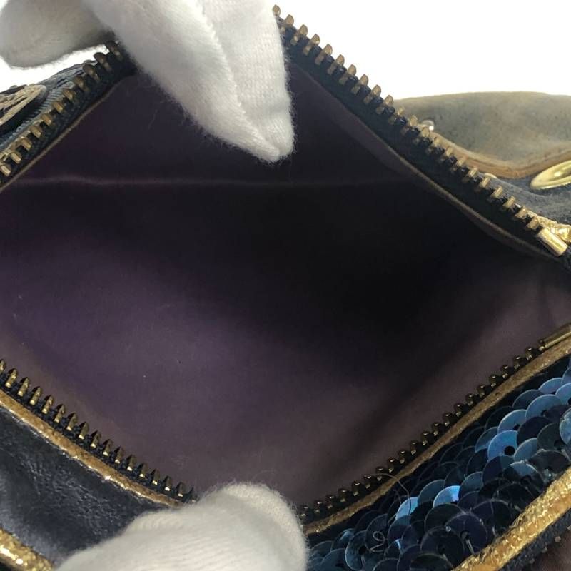 コーチ POPPY パッチワーク デニム ショルダーバッグ - メルカリ