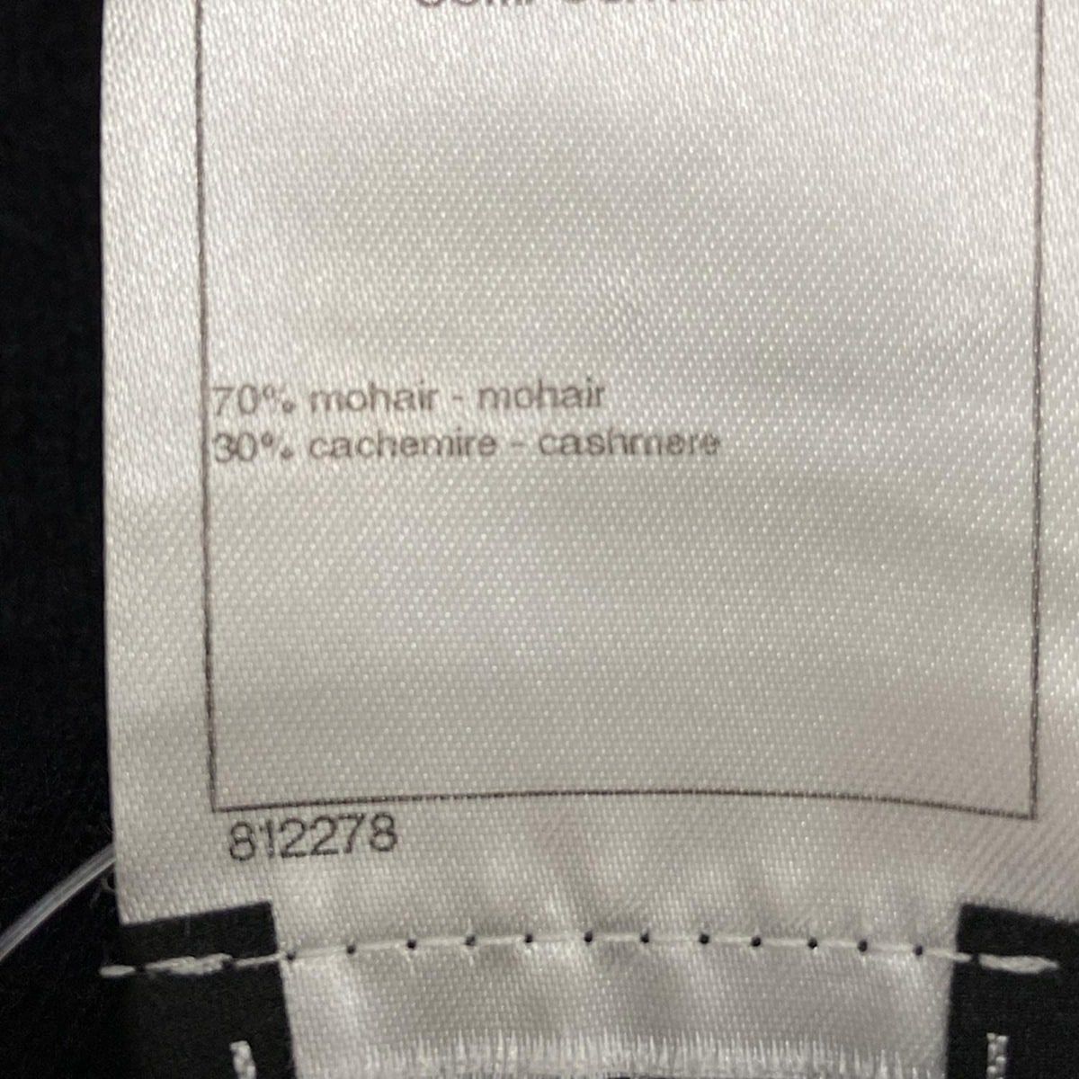 CHANEL(シャネル) 半袖セーター サイズ44 L レディース P50076 黒