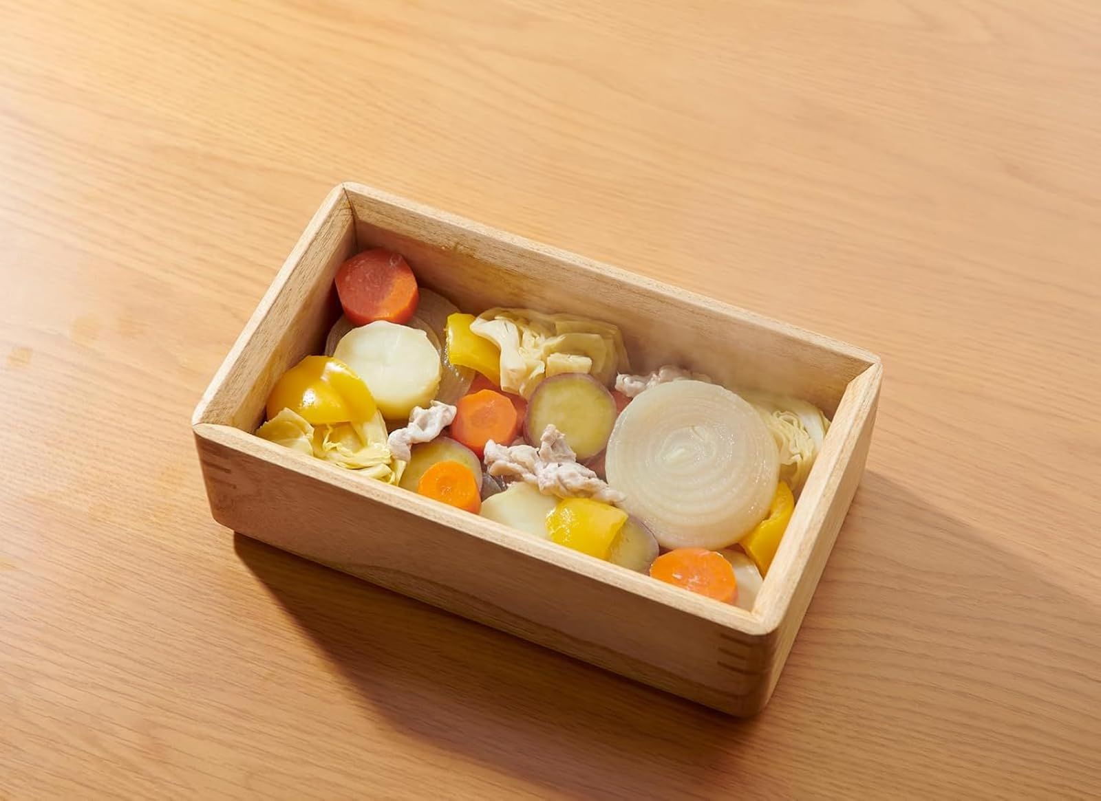 オスマック OSMAC 桐製 蒸し器 すのこ付 野菜をいれてレンジするだけ 電子レンジ 冷蔵 冷凍 肉まん 焼売 蒸し野菜 桐のレンジでむし鉢 日本製 防虫防湿効果 軽量 KIRISAI キリサイ OSM-1