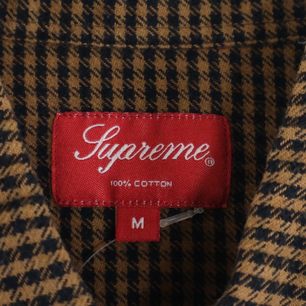 SUPREME (シュプリーム) 16AW Houndstooth Flannel Shirt ハウンド
