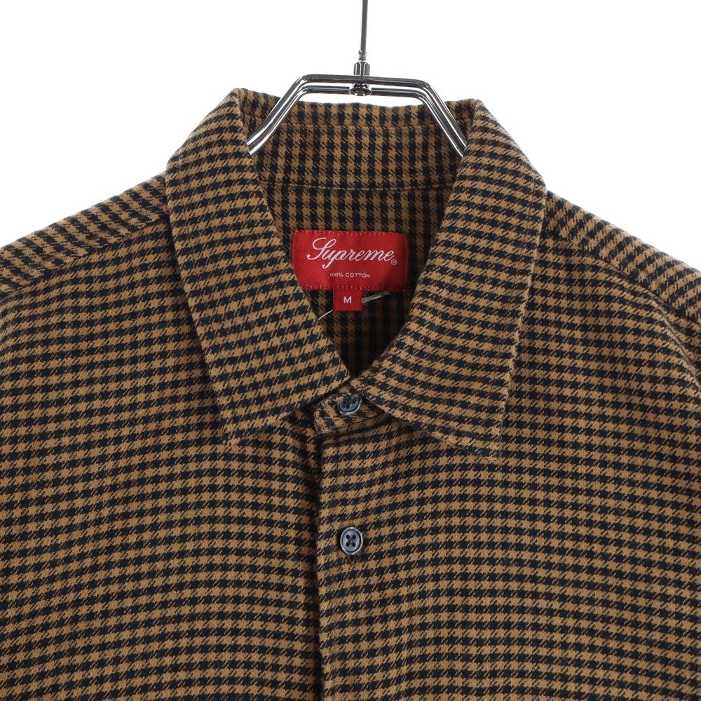 SUPREME (シュプリーム) 16AW Houndstooth Flannel Shirt ハウンド