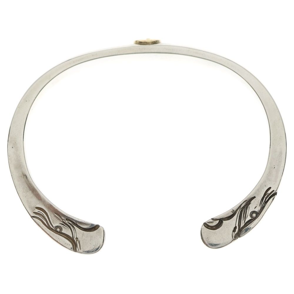 goro's (ゴローズ) 【オールド】顔ブレスM バングル シルバー/ゴールド