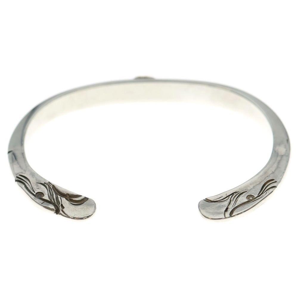 goro's (ゴローズ) 【オールド】顔ブレスM バングル シルバー/ゴールド