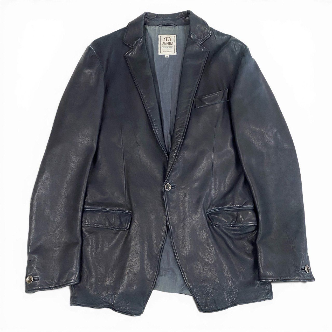 70a15 DENIM TOMORROWLAND デニム トゥモローランド 別注 ラムレザー