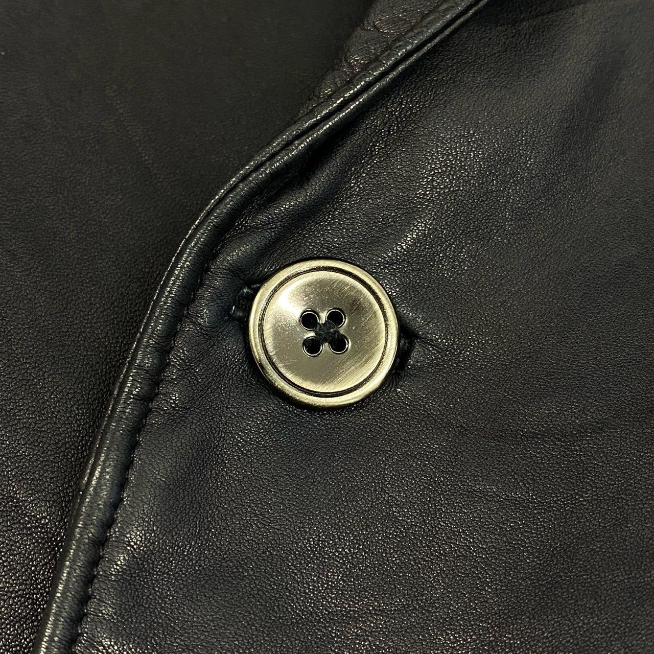 70a15 DENIM TOMORROWLAND デニム トゥモローランド 別注 ラムレザー 