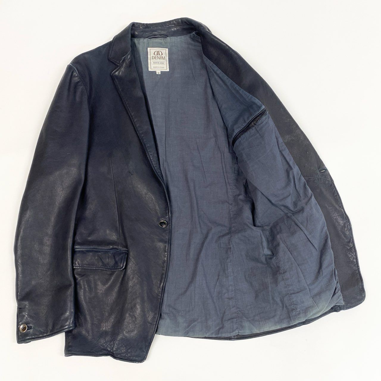 70a15 DENIM TOMORROWLAND デニム トゥモローランド 別注 ラムレザー