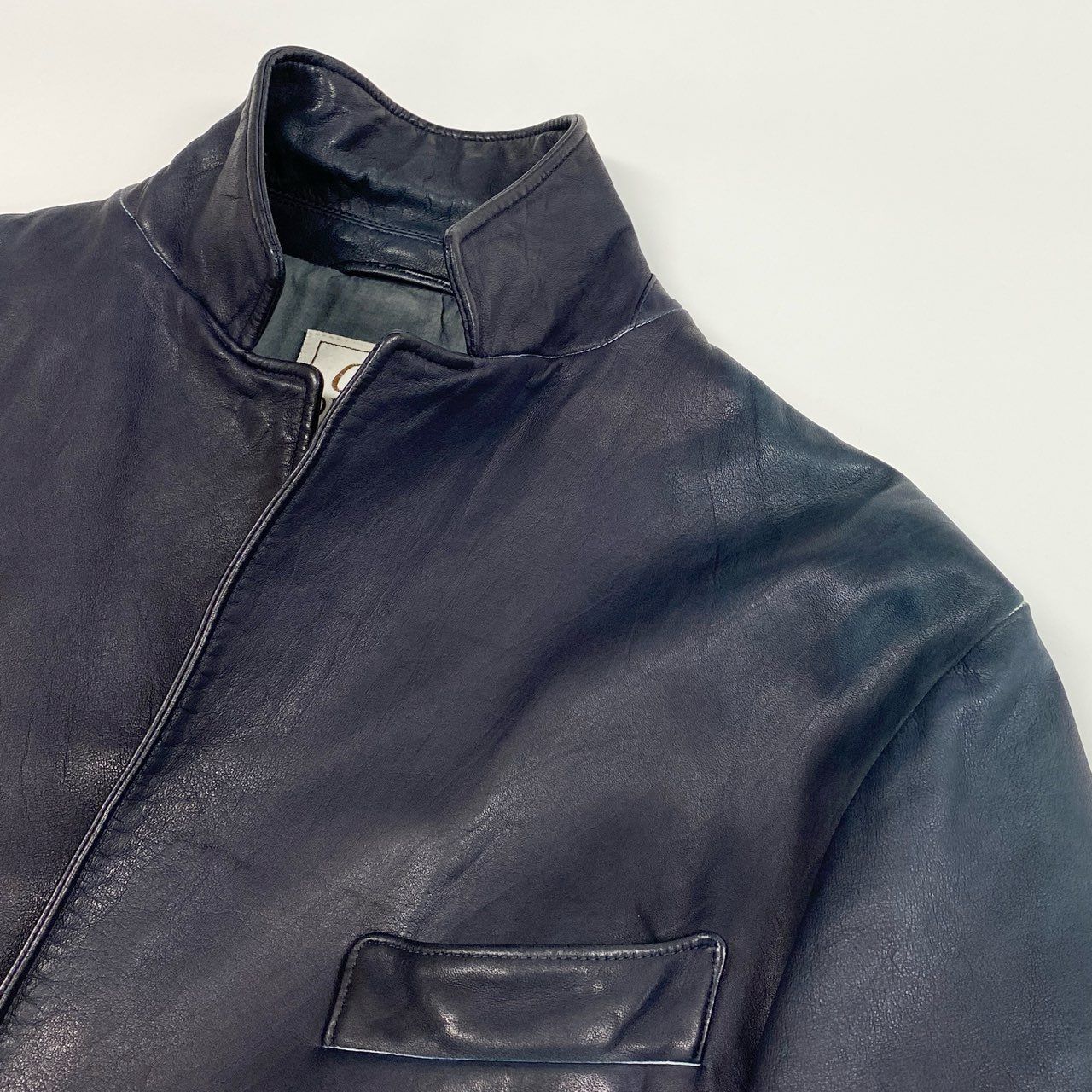 70a15 DENIM TOMORROWLAND デニム トゥモローランド 別注 ラムレザー