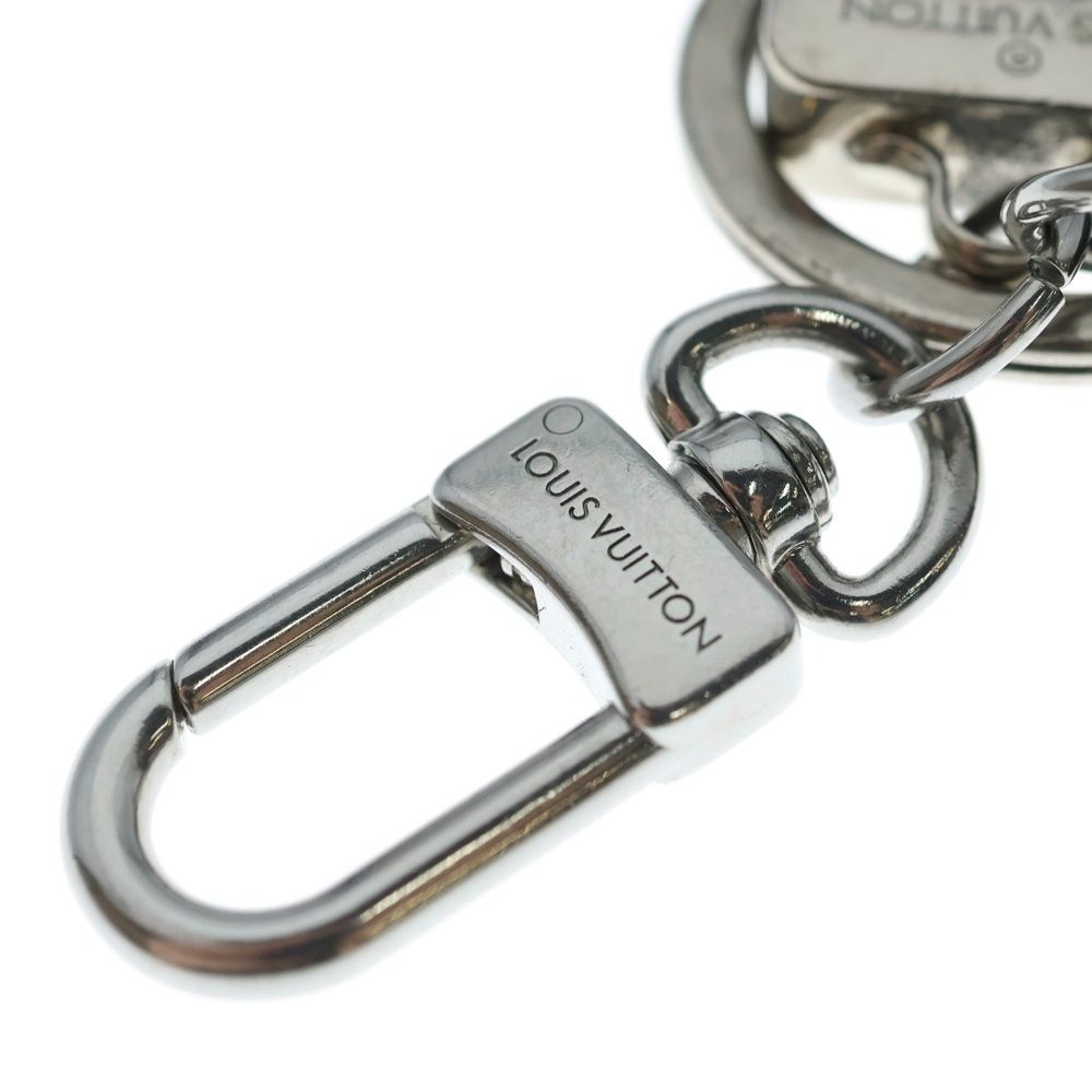 ルイヴィトン ポルトクレ ノットロープ キーリング M66837 シルバー