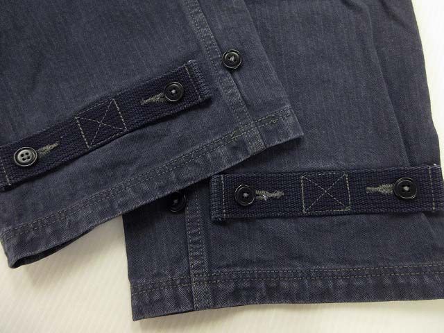 コリンボ COLIMBO ビブ オーバーオール 先染めヘリンボーンXLステンシル コリンボ COLIMBO ビブ オーバーオール 先染めヘリンボーン M