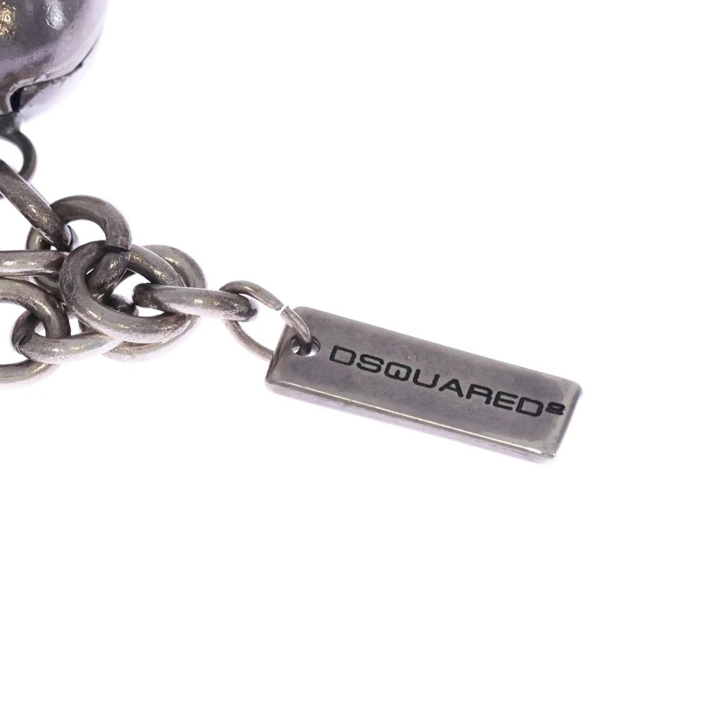 DSQUARED2 (ディースクエアード) スカルモチーフ サークルチェーン