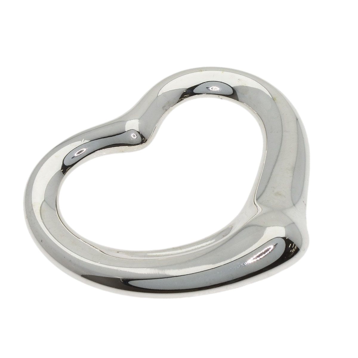 TIFFANY&Co. ティファニー オープンハート ペンダントトップ SV