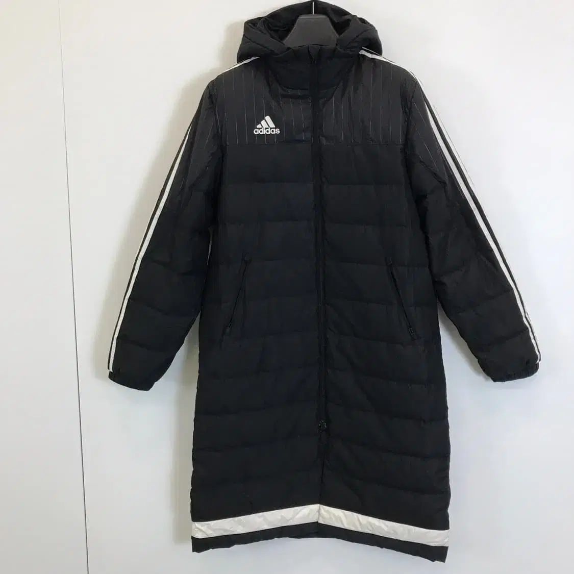 adidas TIRO15 黒 ダウンコート フード付き ダウン70% Mサイズ ☆定価