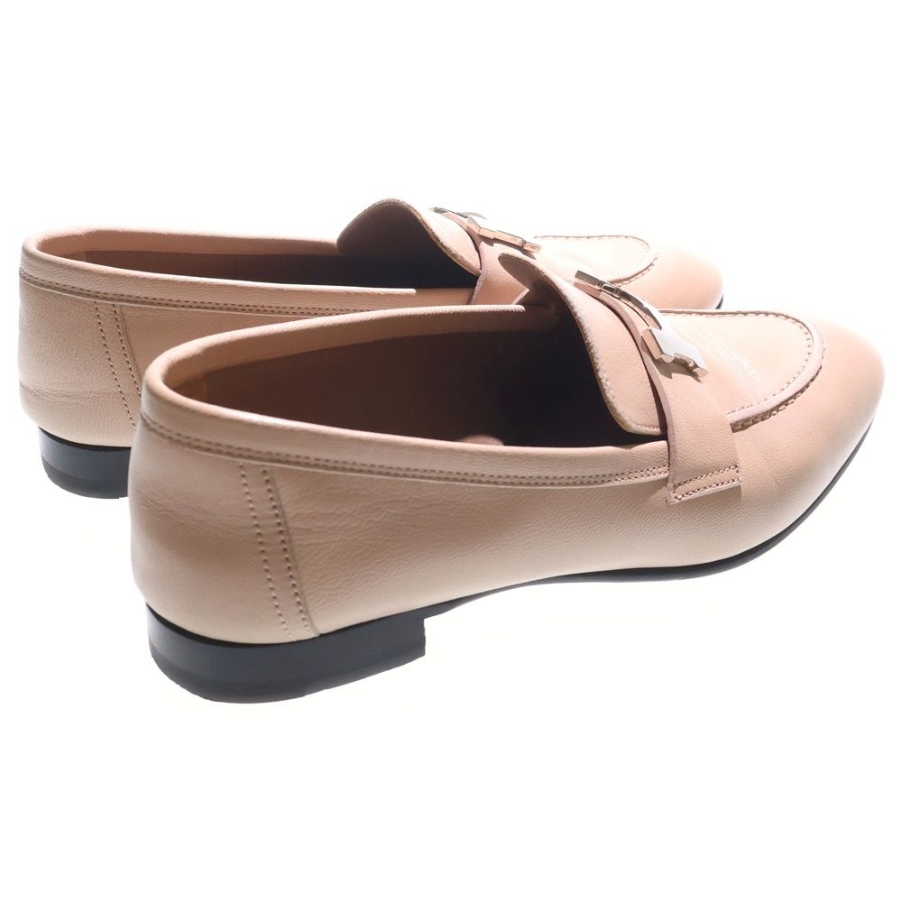 HERMES (エルメス) コンスタンス Hロゴ レザー ローカットシューズ