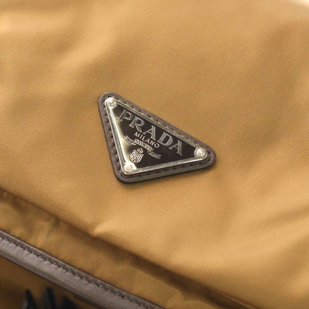 PRADA (プラダ) Re-Nylon バックパック リュックサック ブラウン