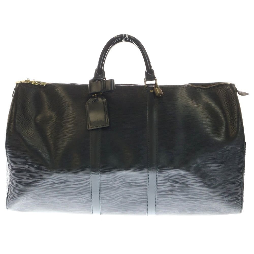 ルイヴィトン　エピ　キーポル55 ボストンバッグ　旅行カバン　黒　M59142 ルイヴィトン エピ キーポル55 ボストンバッグ 旅行カバン 黒 M59142