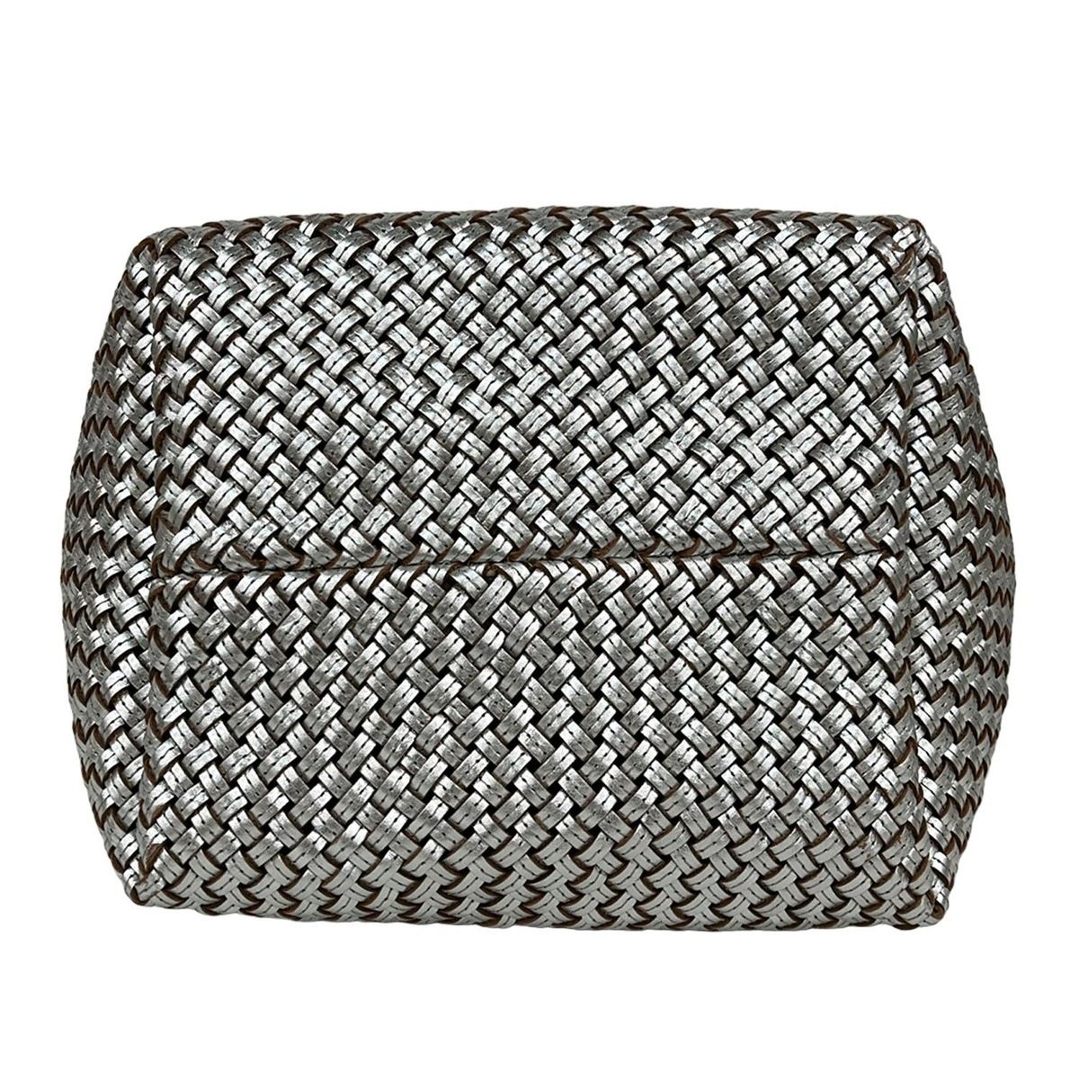 HIROFU(ヒロフ) ハンドバッグ美品 ブレッツァ バッファロー シルバー  