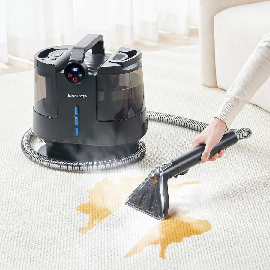 😚ソファも洗える スチームクリーナー 最大130℃ 加熱式 高温洗浄