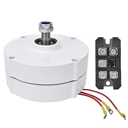 FTVOGUE 永久磁石発電機 NE-100 12 V 100 W風力タービン永久磁石発電機3相同期オルタネーター 永久磁石電気モータージェネレーターDIYACオルタネーター 発電機 整流器 po 467 d 7 f 4
