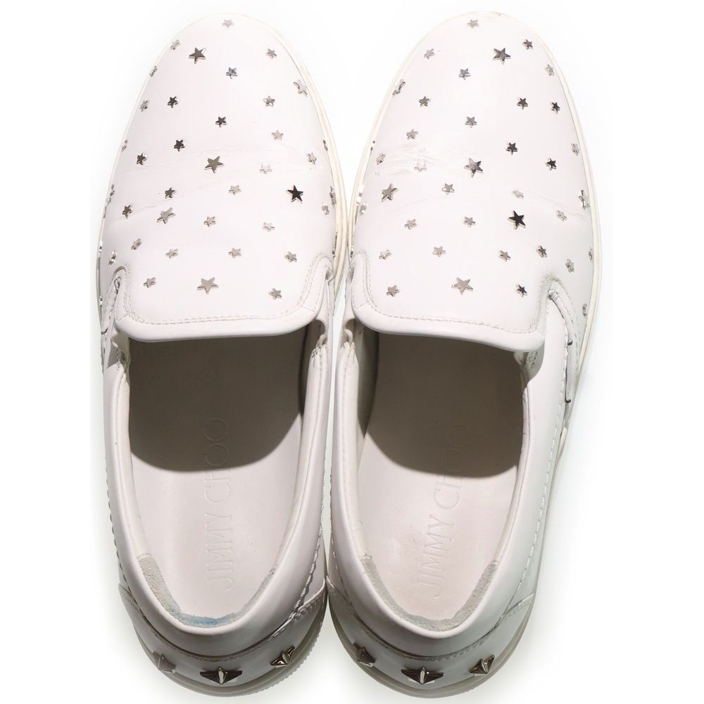 JIMMY CHOO (ジミーチュウ) スタースタッズ ローカットシューズ