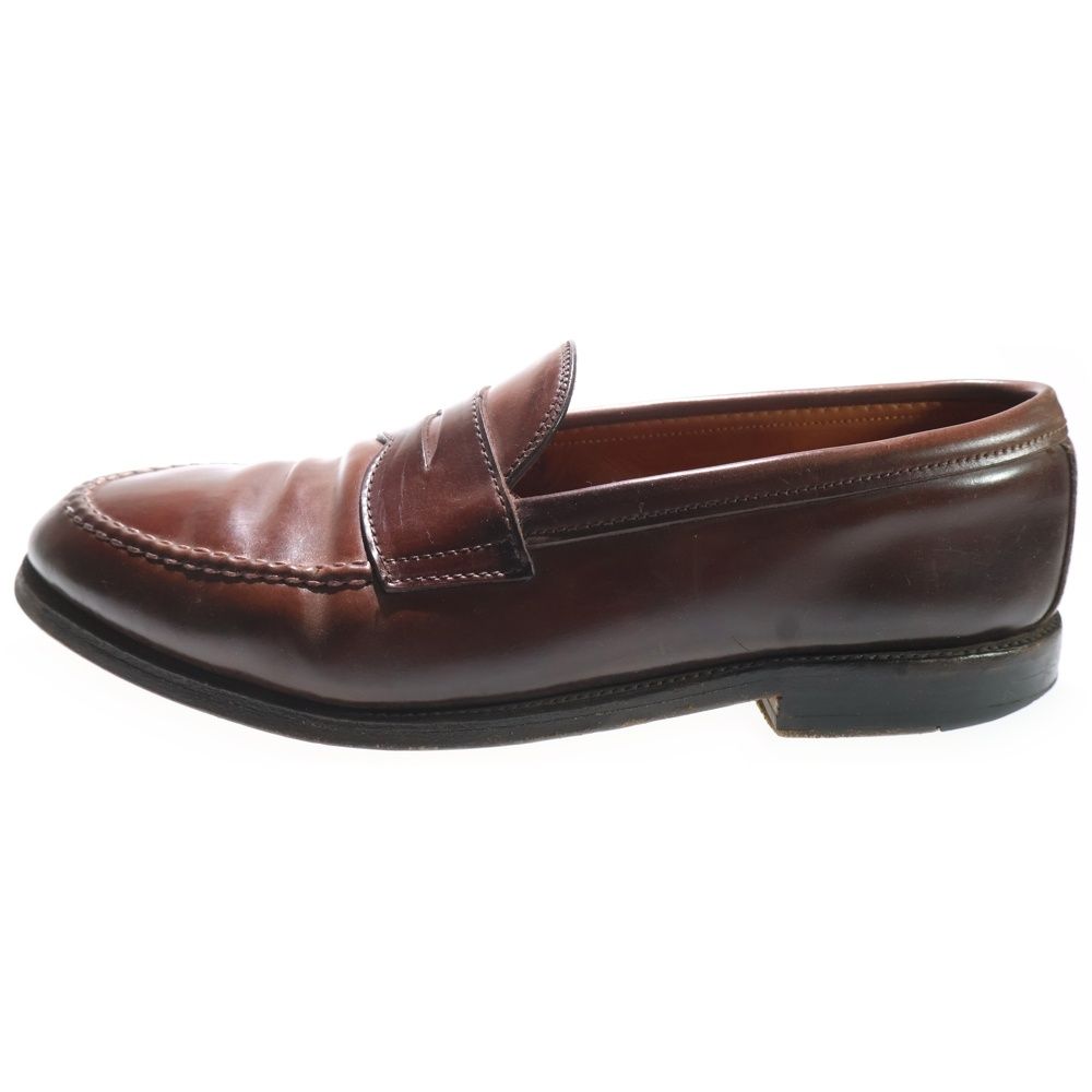 Alden (オールデン) Penny Loafers 986 コードバン ペニーローファー ローカットシューズ ブラウン
