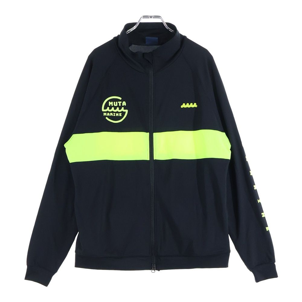 Muta MARINE (ムータマリン) ロゴプリント ジップアップジャケット