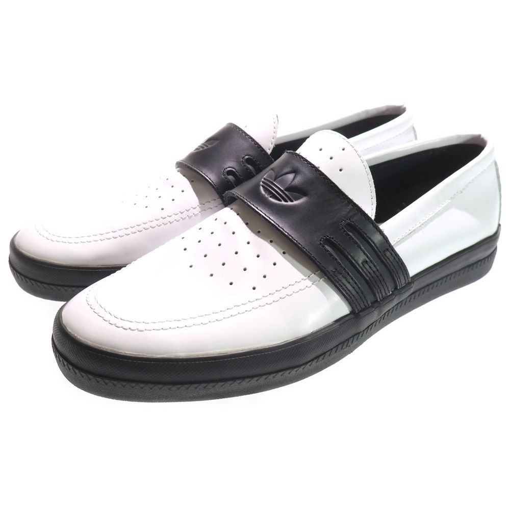  アディダス ×BROOKS BROTHERS acapulco nakel ブルックスブラザーズ アカプルコ ローファー 2018年製 ブラック×ホワイト adidas (アディダス) ×BROOKS BROTHERS acapulco nakel ブルックス