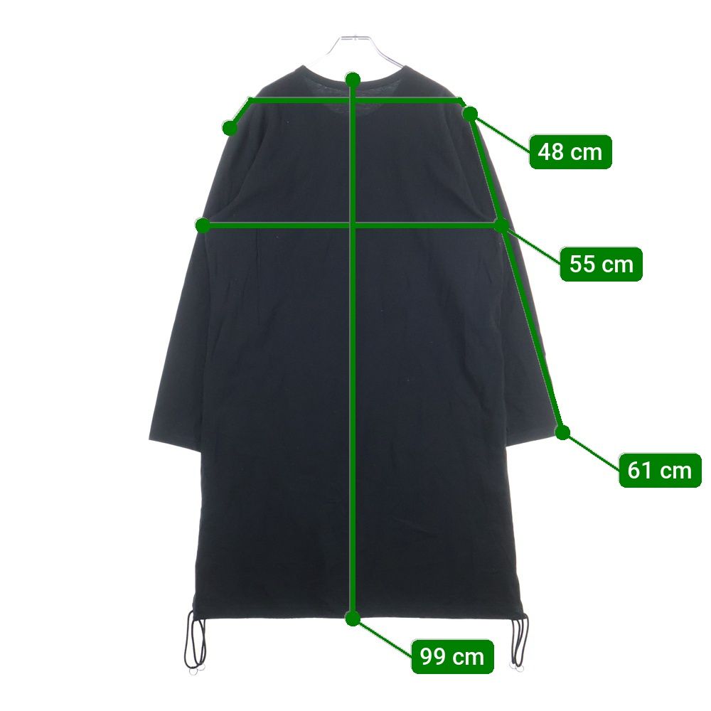 Yohji Yamamoto (ヨウジヤマモト) 20SS Jersey A Tied Long Sleeve
