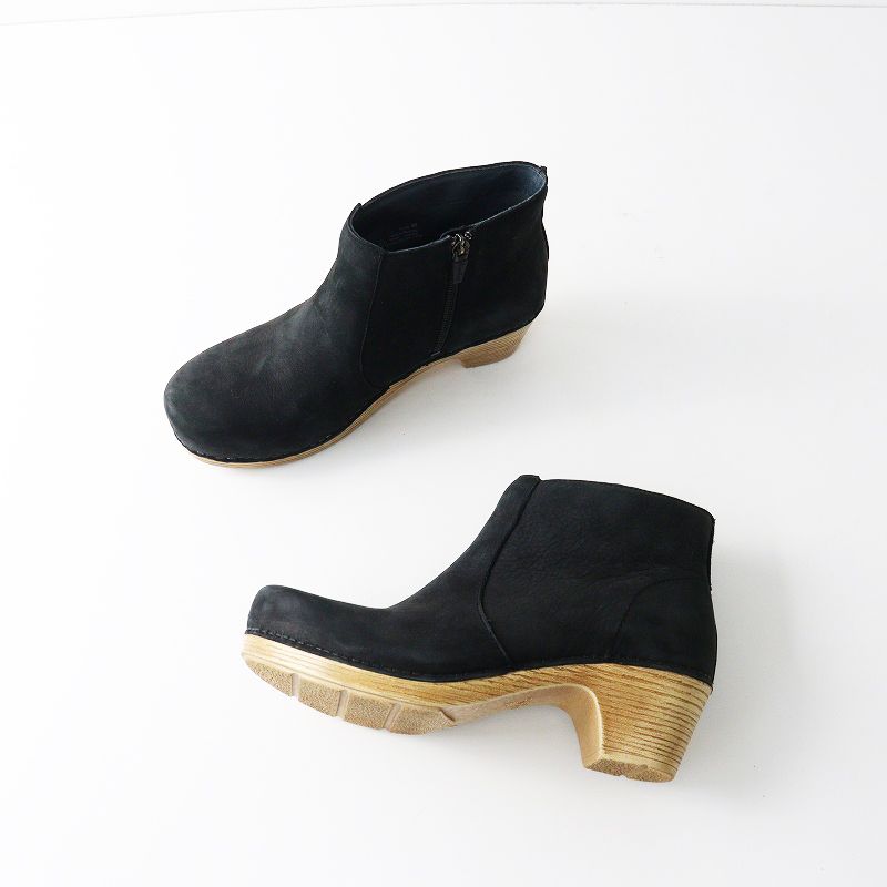 ダンスコ dansko Maria Milled Nubuck マリア サイドジッパーブーツ