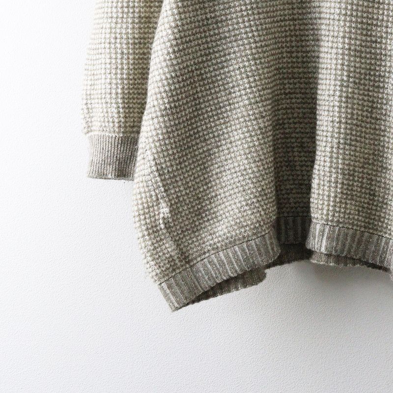 【専用】ミナペルホネン　ニット　38 ミナペルホネン mina perhonen strudel ニット 38｜ベージュ クルー