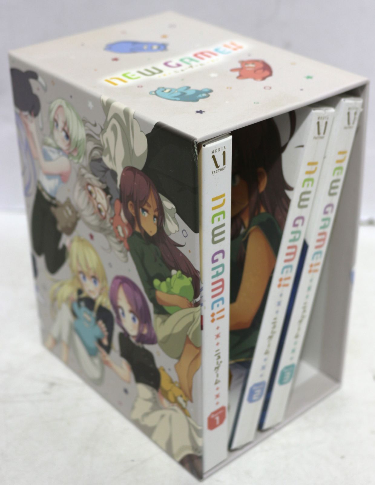 GAME!! Blu ray 1～3巻セット