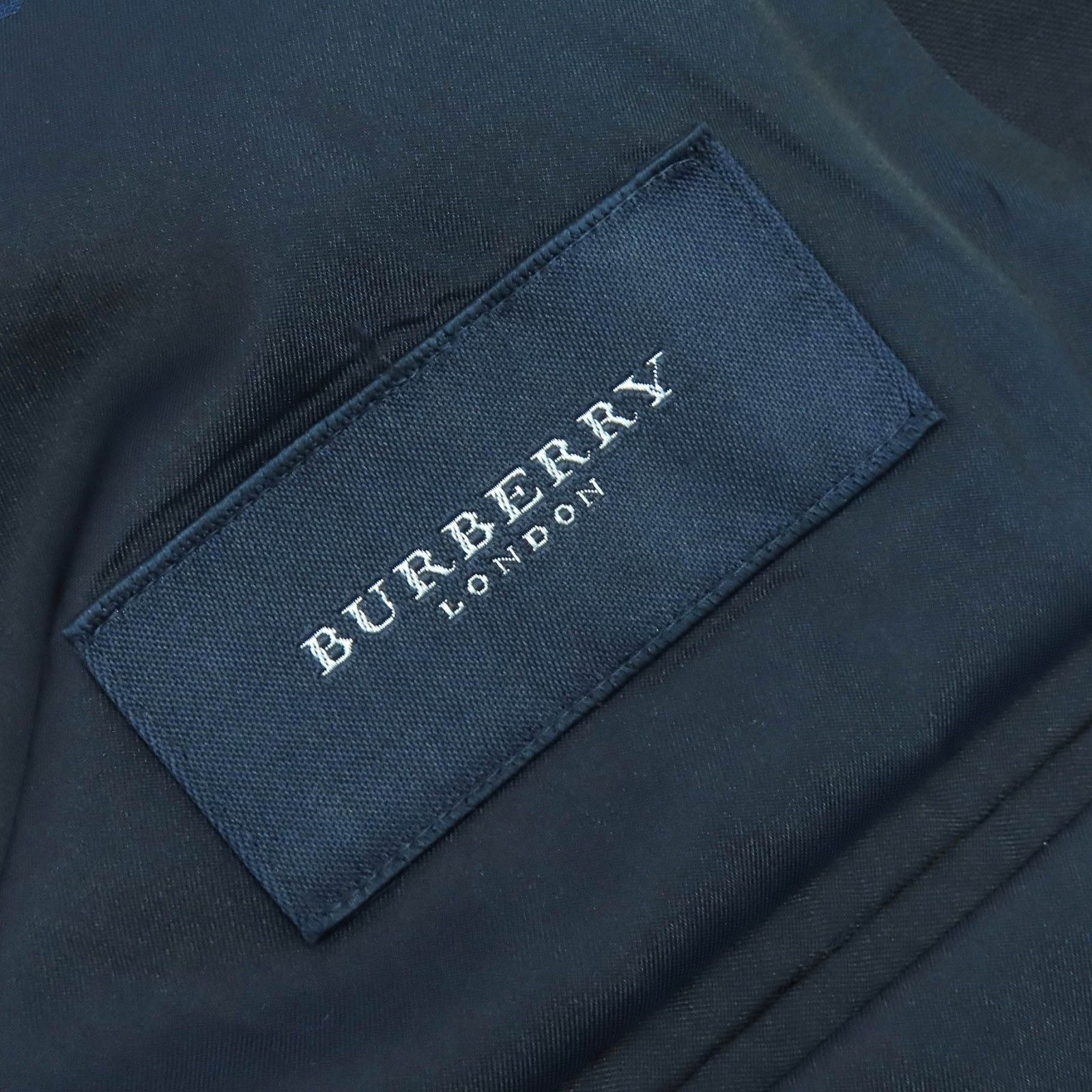 極美品△BURBERRY LONDON バーバリーロンドン ウール モヘア 金ボタン