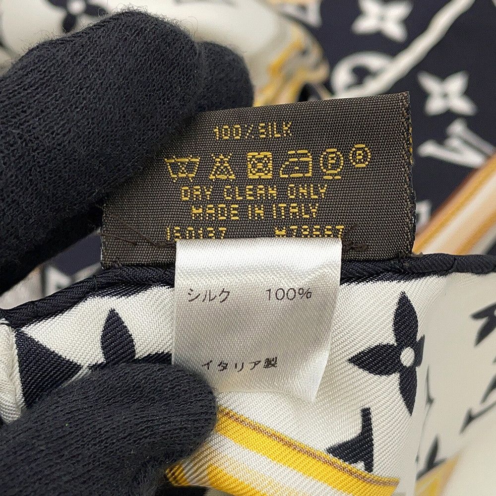 ルイヴィトン スカーフ カレ・モノグラム コンフィデンシャル シルク