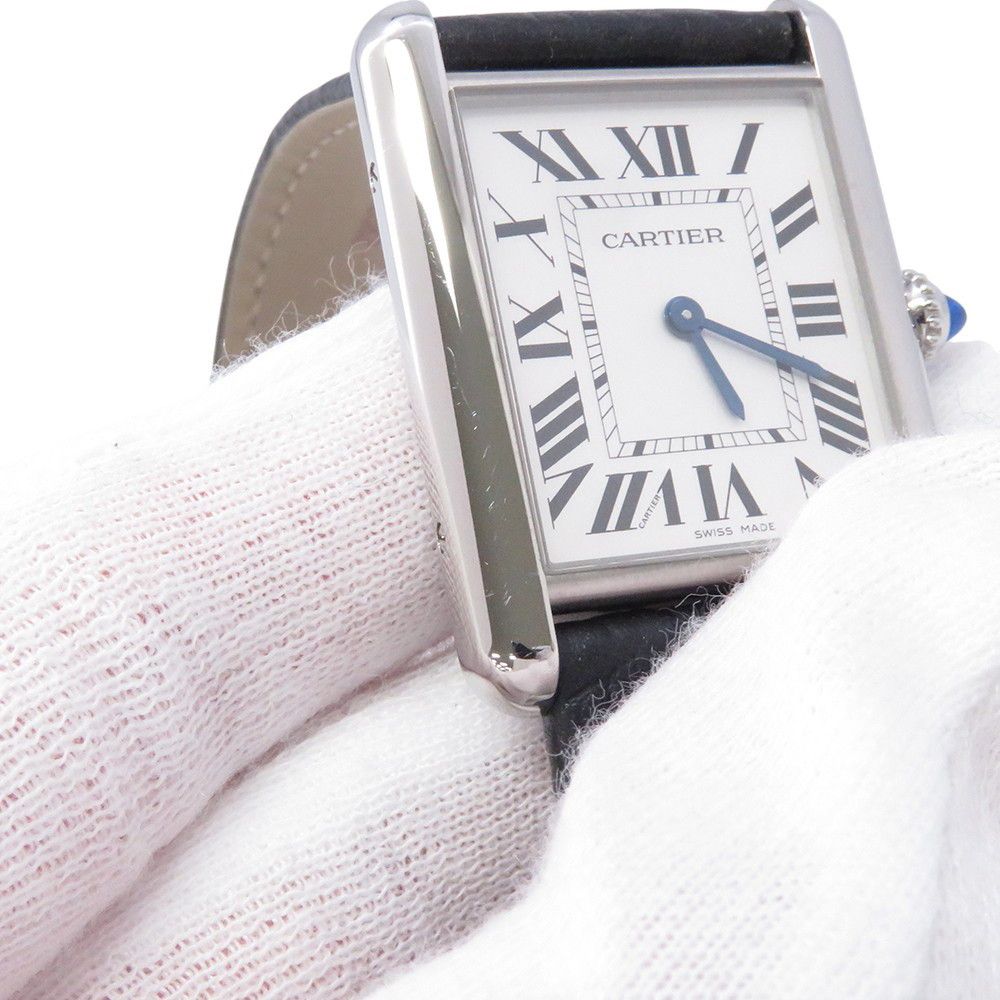 カルティエ タンク マスト LM WSTA0041 Cartier 腕時計 シルバー文字盤