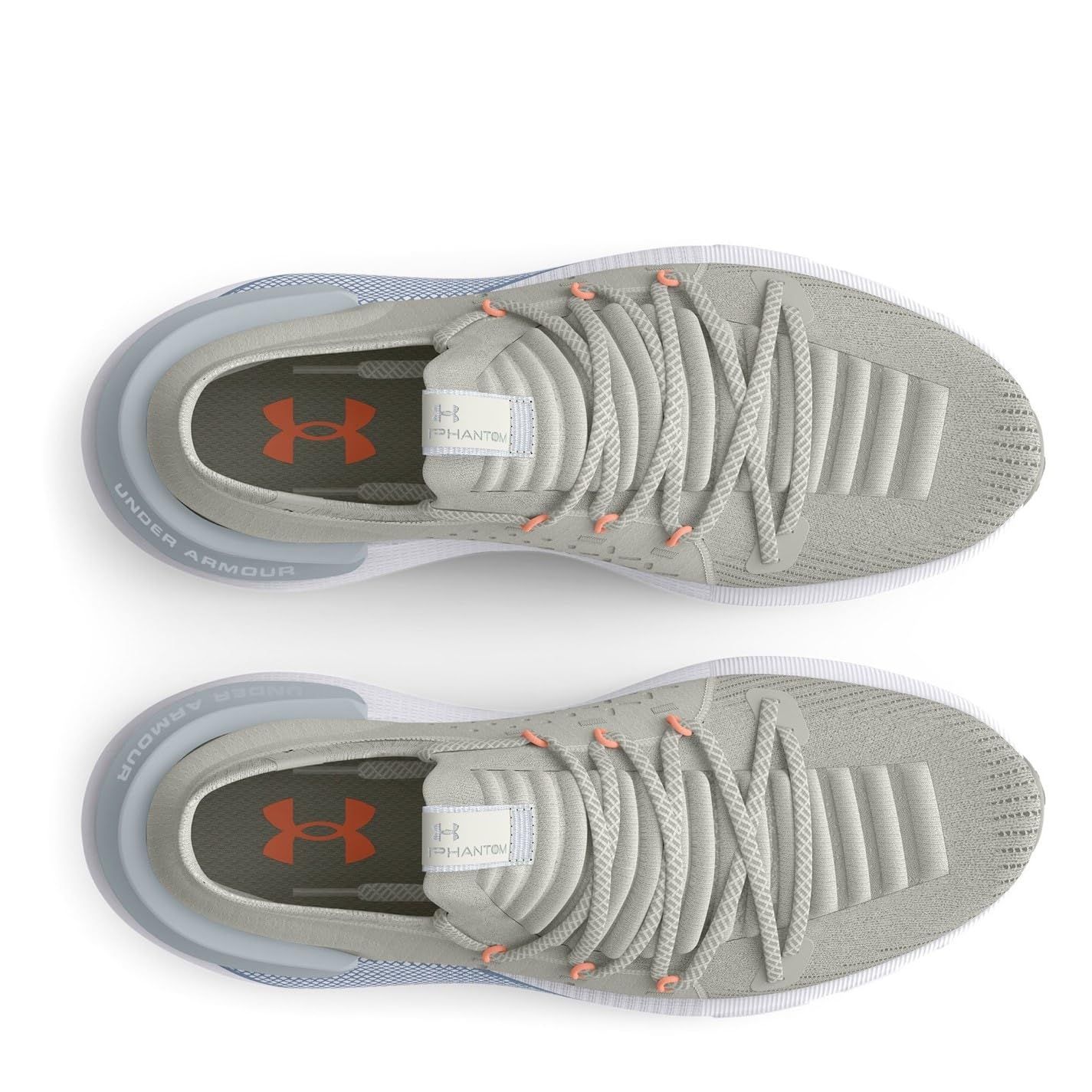  Under Armour HOVR Phantom 3 オリーブティント ホワイト ハーバーブルー 23 5 cm トレイルランニングシューズ アウトドアシューズ