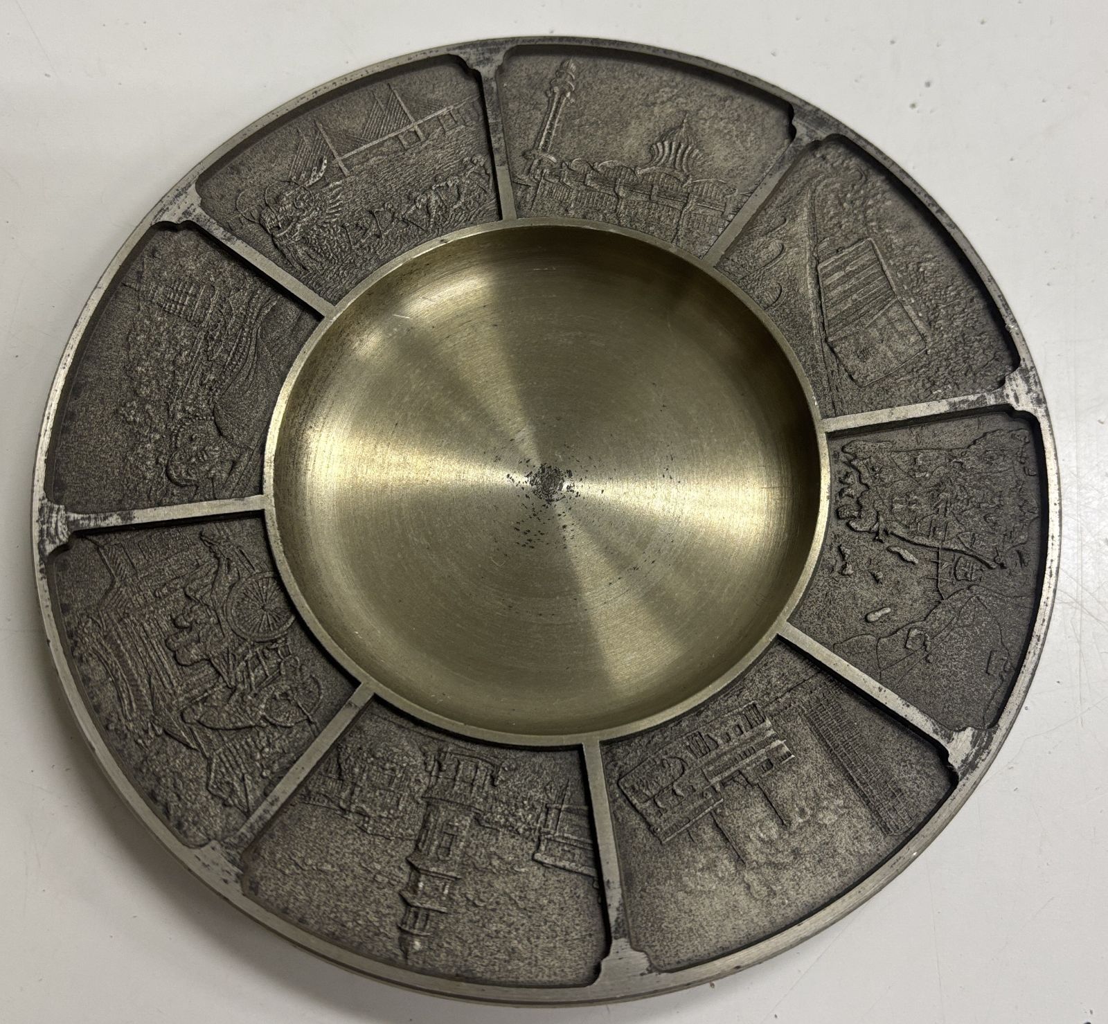 ヴィンテージ プレート 小物入れ 灰皿 Royal Selangor ロイヤルサラン