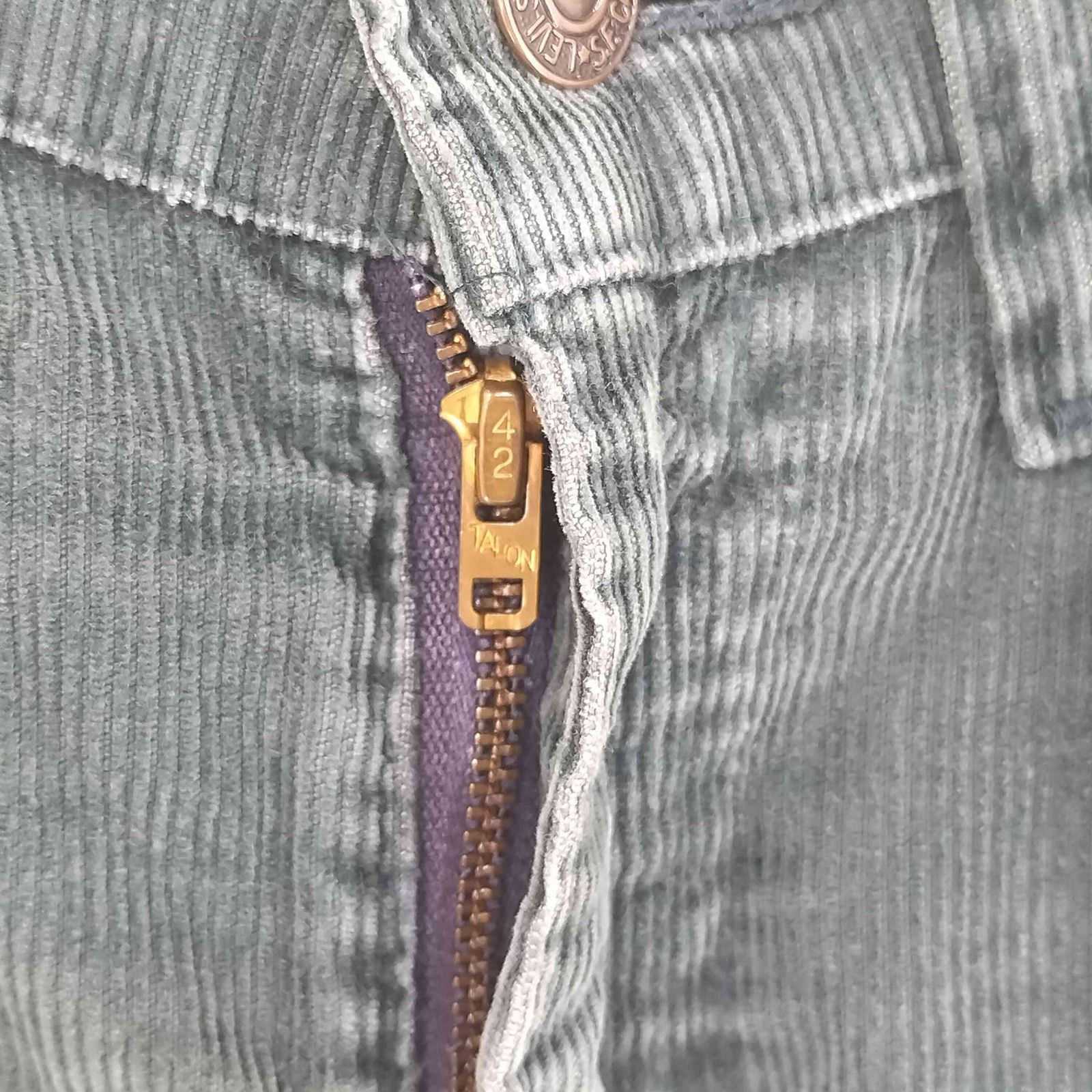 70s Levi’s 519 1522 コーデュロイ USA 42TALON リーバイス Levis 70S 42TALONジップ 519 コーデュロイパンツ メンズ