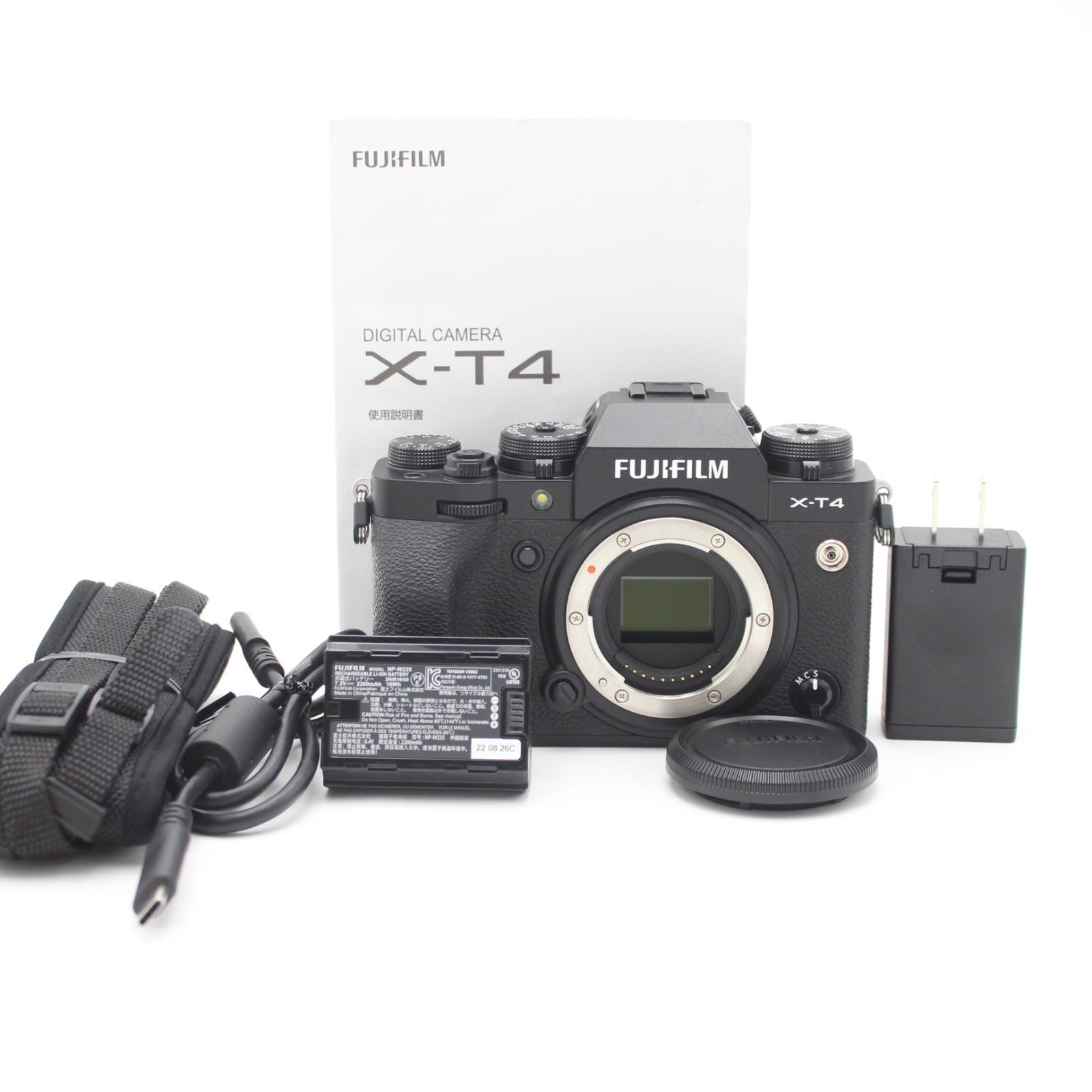 【ほぼ新品】FUJIFILM X-T4 ミラーレス一眼 ブラック Amazon | 富士フイルム(FUJIFILM) ミラーレス一眼カメラ X-T4ボディ