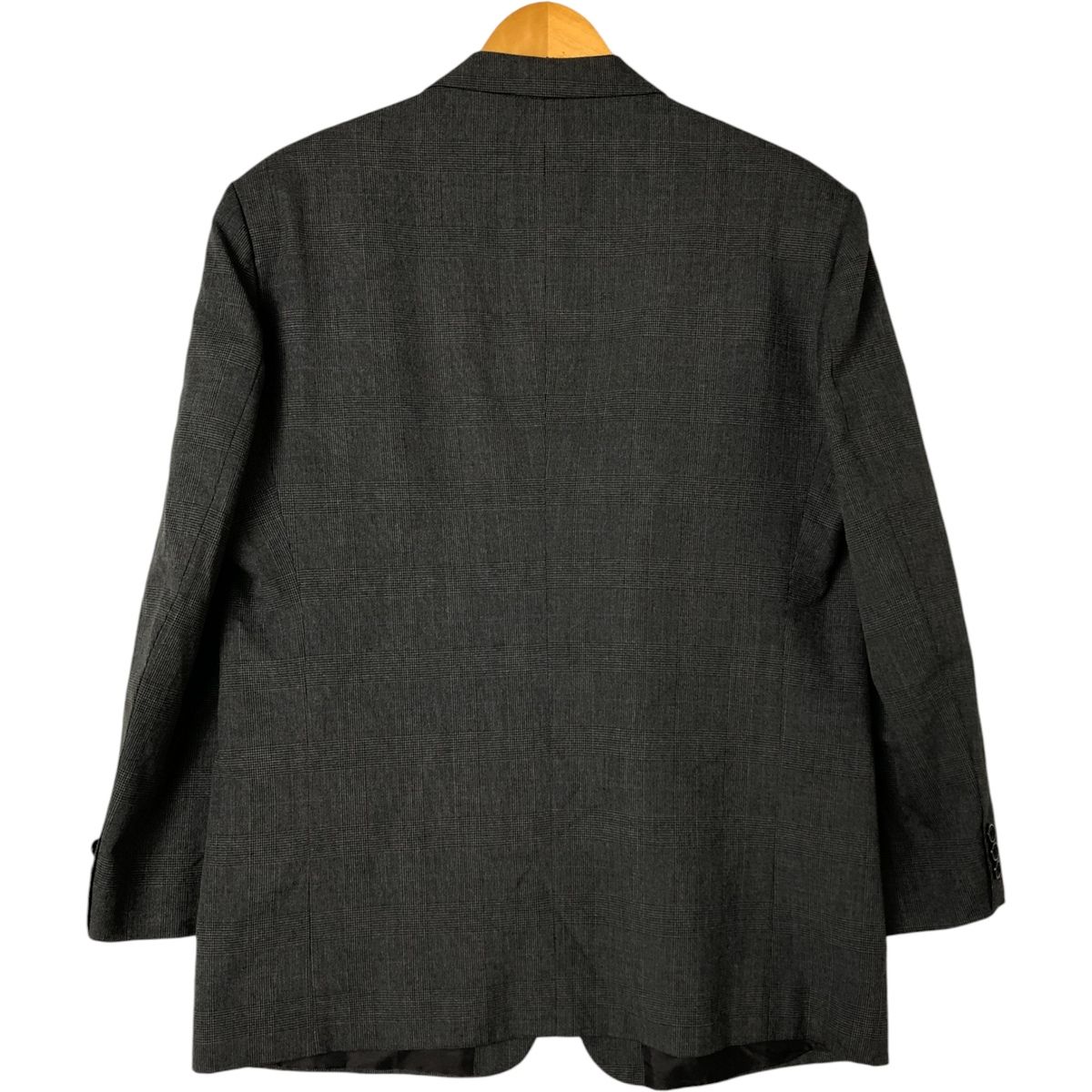 古着 ヒューゴボス HUGO BOSS グレンチェック 千鳥格子柄 テーラード