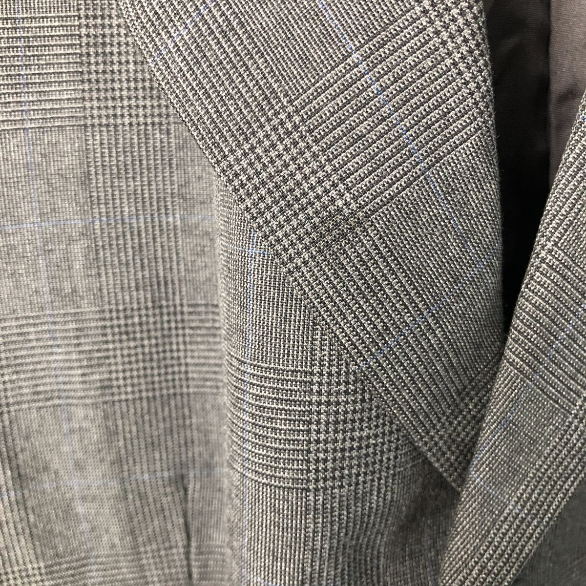 古着 ヒューゴボス HUGO BOSS グレンチェック 千鳥格子柄 テーラード
