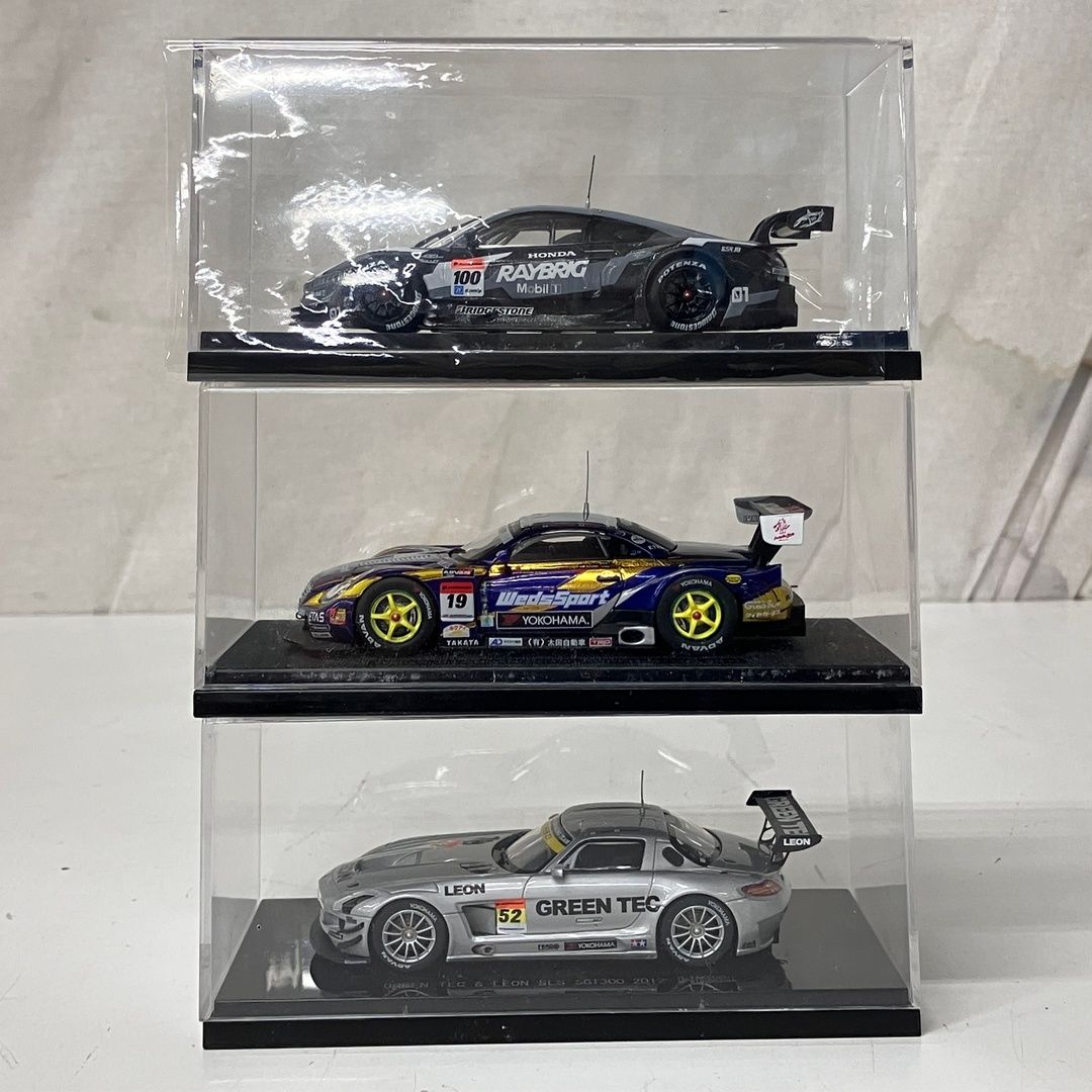  EBBRO エブロ 1|43 RAYBRIG SUPER GT 500 2014 okayama test NSX ミニカー おまとめ 3点 セット その他 ミニカー