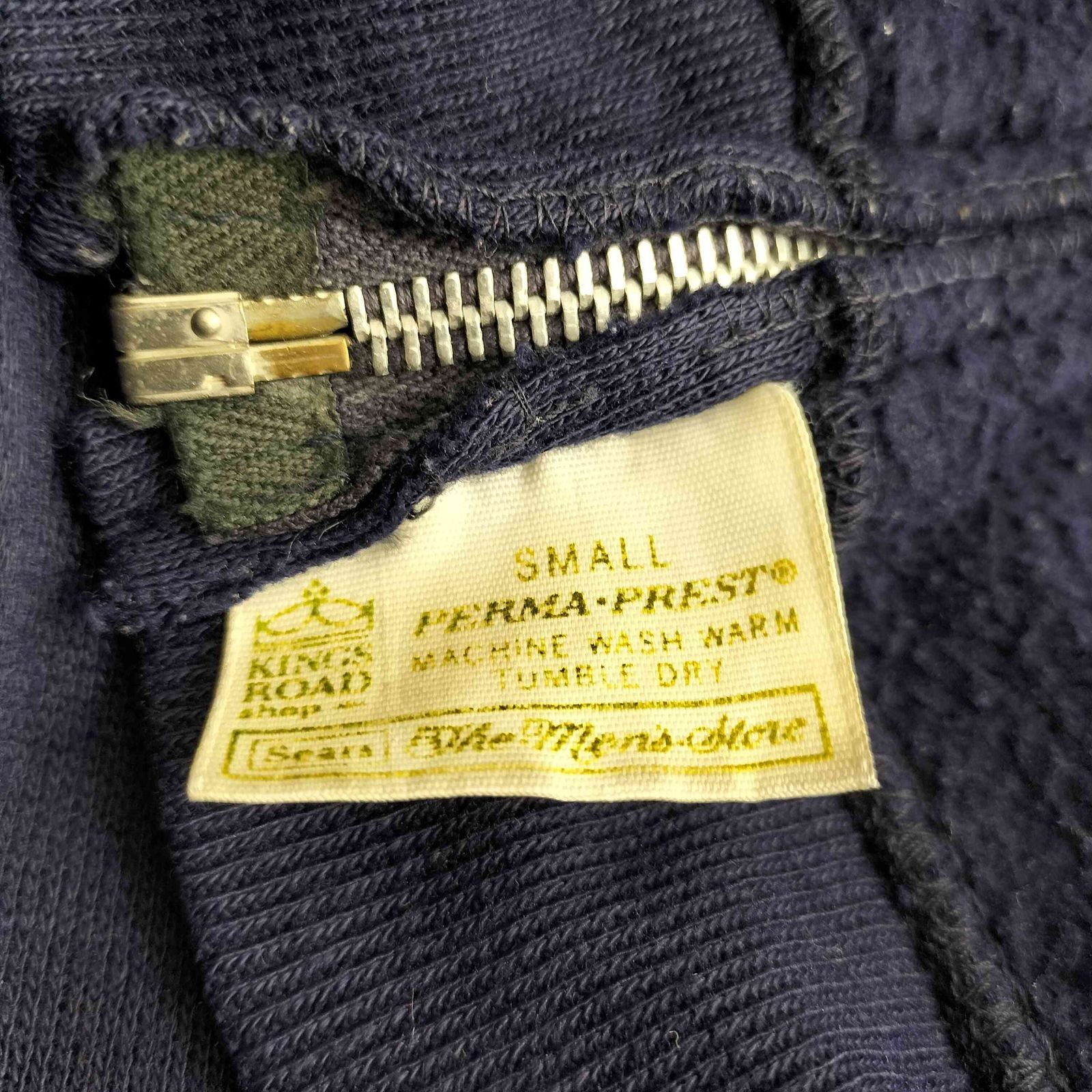 キングスロード KINGS ROAD 70S sears ideal アルミジップ 裏起毛 