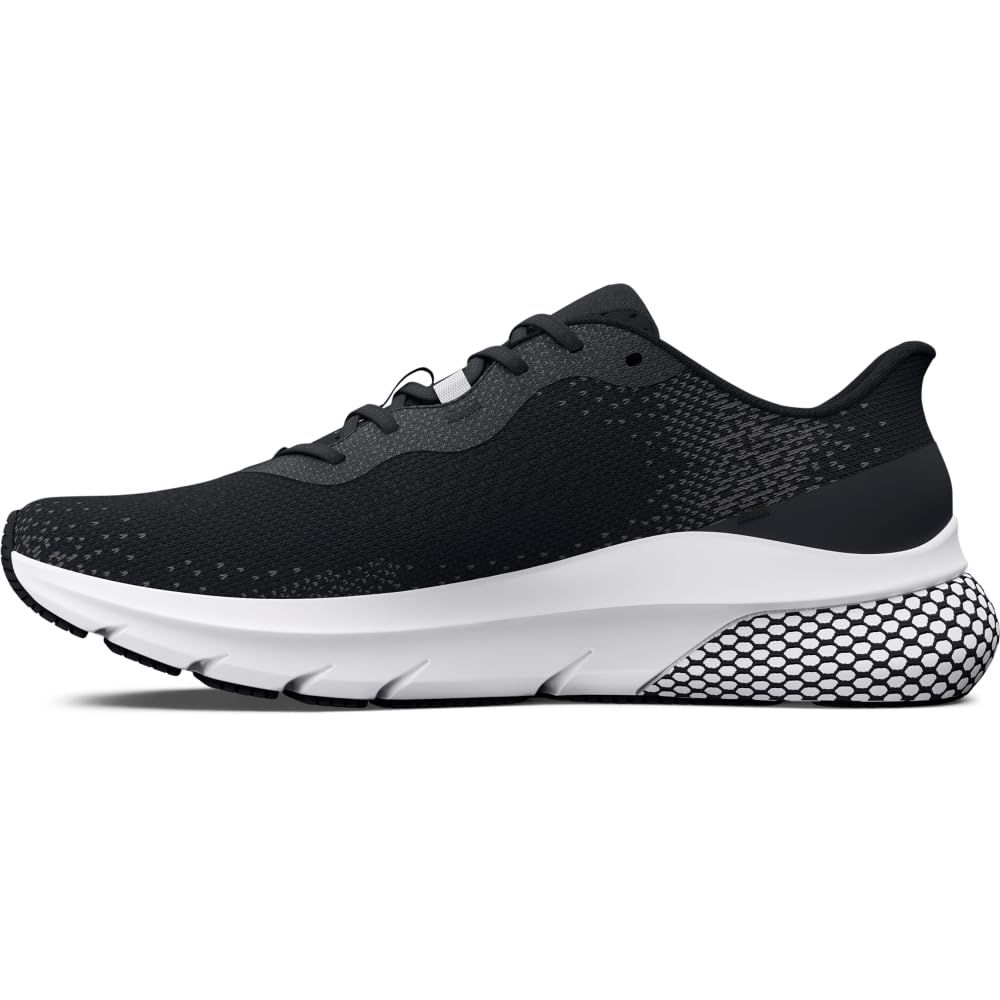 Under Armour UA W HOVR Turbulence 2 Black Jet Gray White 24.5 ブラック ジェットグレー ホワイト cm