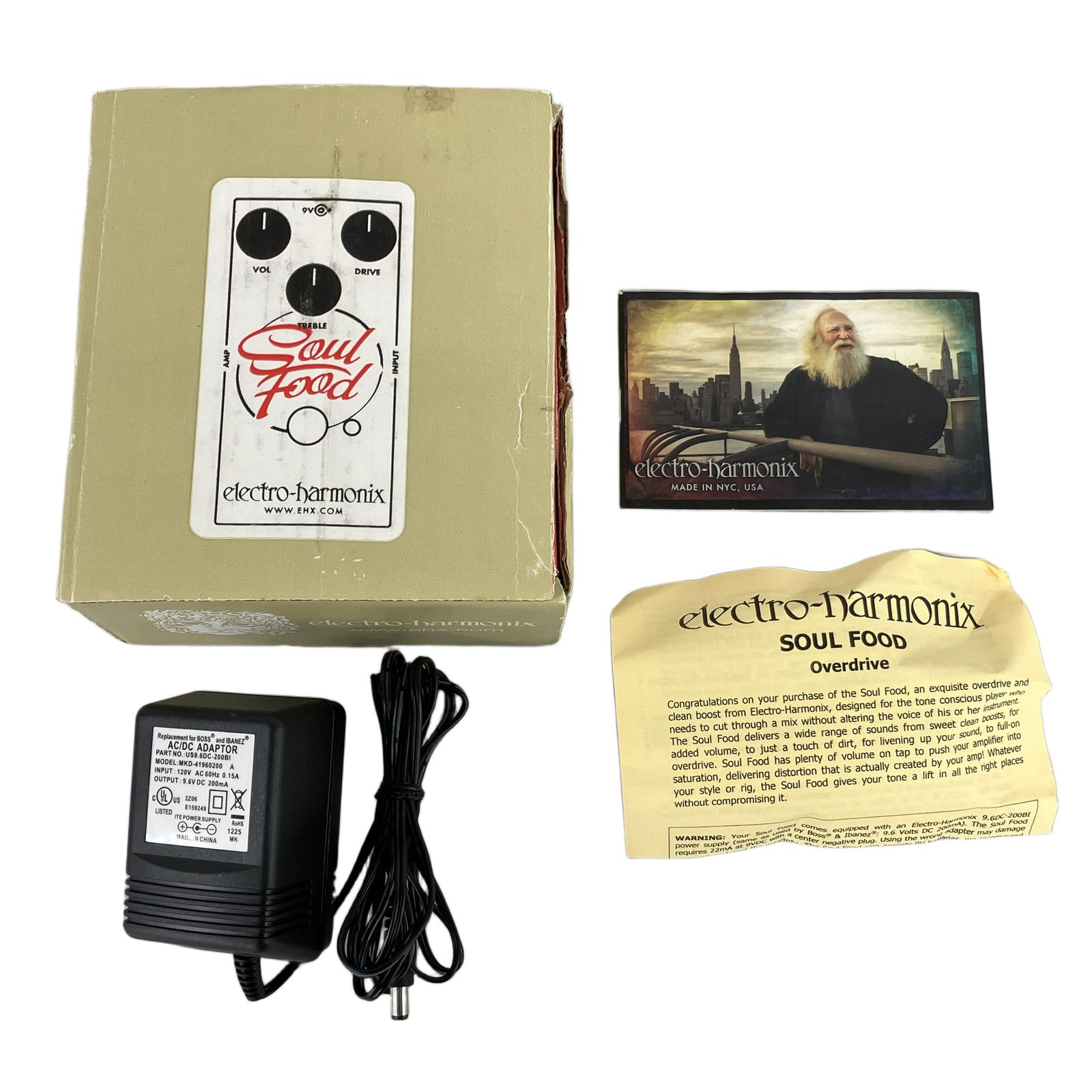 ‼️今なら即発送‼️electro-harmonix Soul Food ELECTRO-HARMONIX / SOUL FOOD / ギター用エフェクター / ブースター