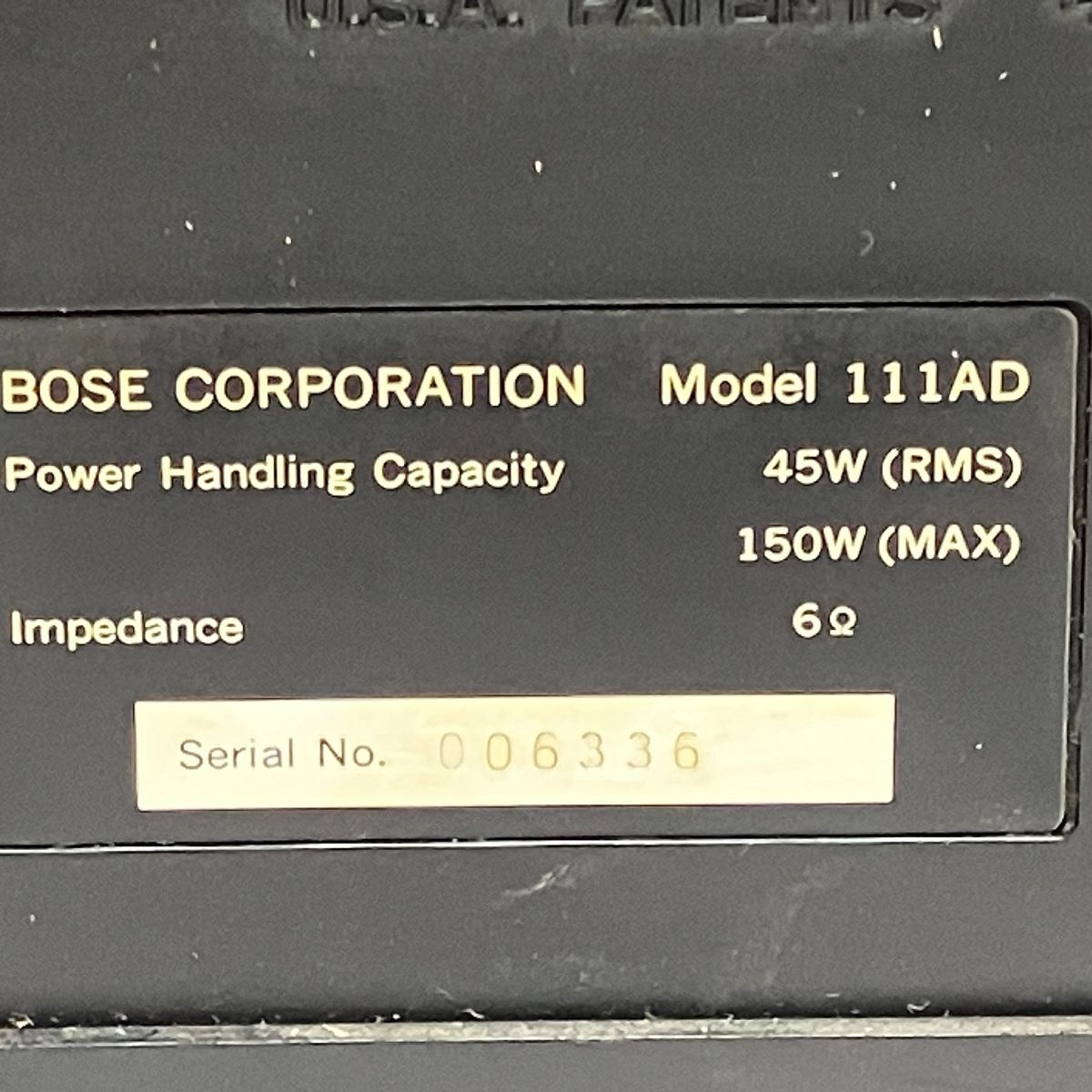 BOSE 111AD スピーカー ペア 音響機材 ボーズ 中古 T10842755 - メルカリ