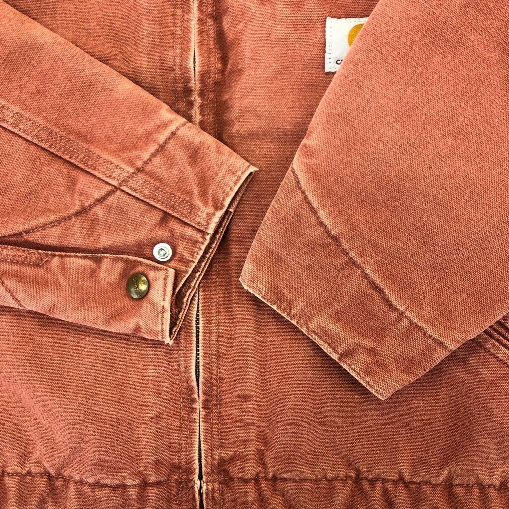 00年代 Carhartt カーハート デトロイトジャケット サーモンピンク