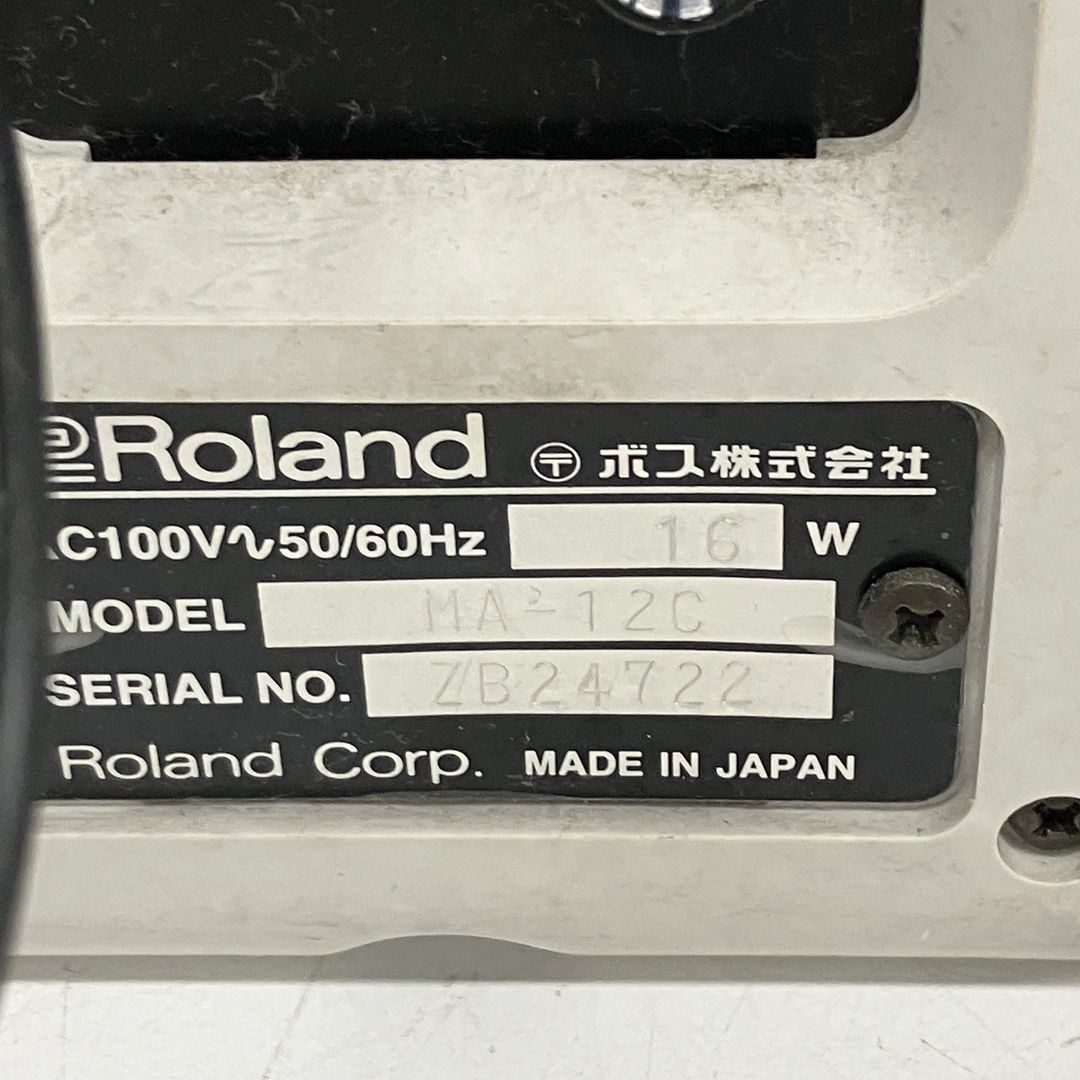 Roland MA-12C モニタースピーカー ペア 音響機材 ローランド 訳あり