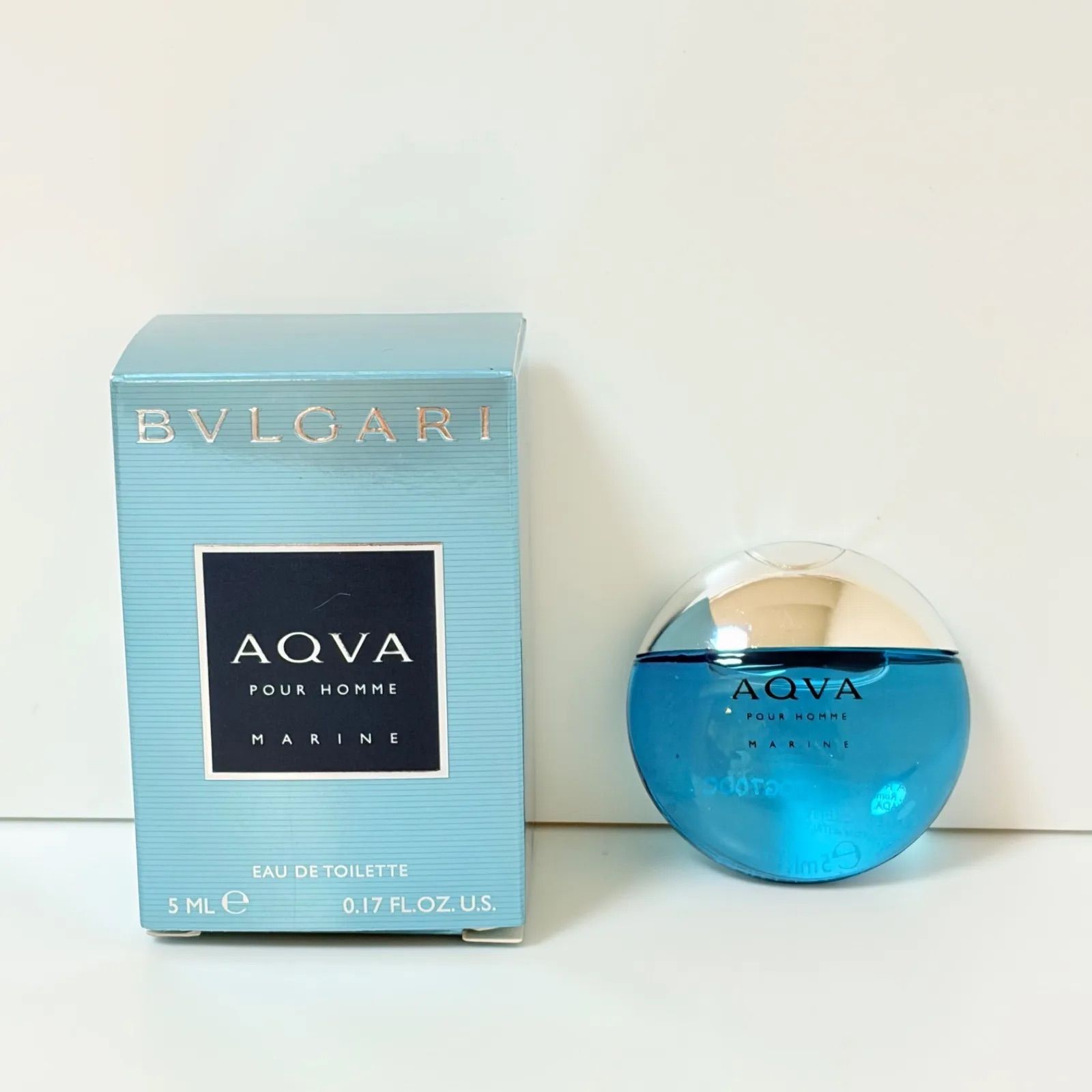 【BVLGARI】AQVA アクア 新品未使用 100ml 希少 廃盤 BVLGARI - 残量少なめ廃盤希少ブルガリアクアプールオムオードトワレ